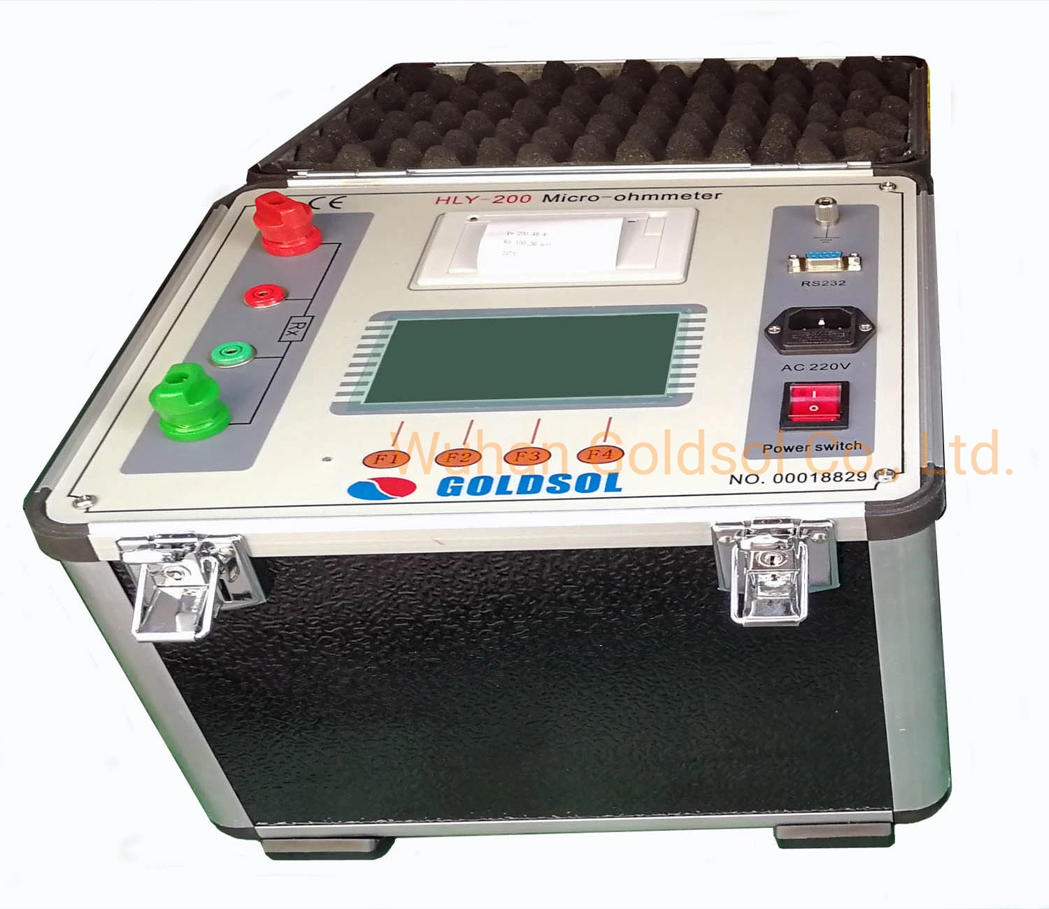 100um disjuntor Micro-Ohmmeter 200A Kit de Teste de Resistência de contato
