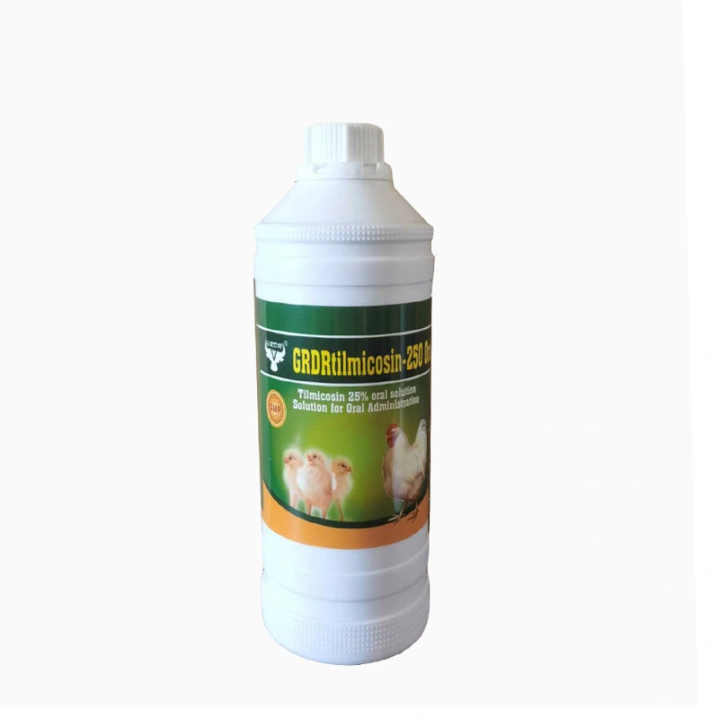 Tilmicosin Phosphate 25% Liquid Poultry Antibiotic Animal Medicine