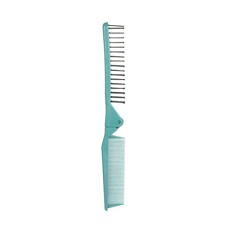 Одноразовый складной пластиковый гребень для волос с логотипом оптом