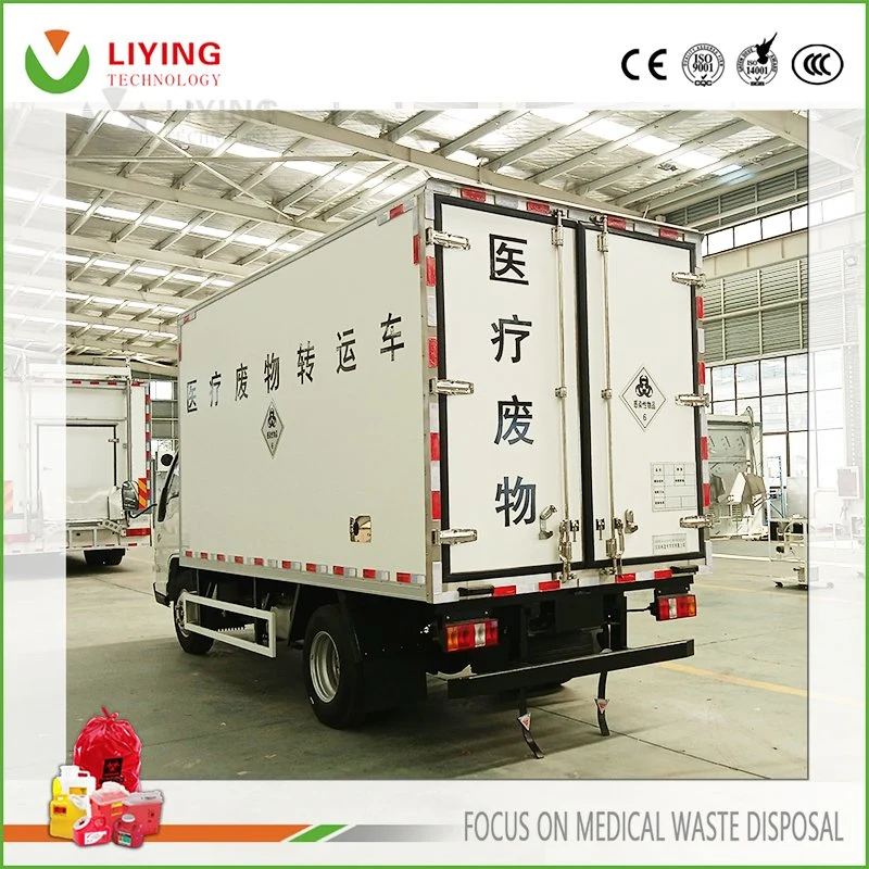 5 Ton Negative Pressure Medical Waste Transfer Vehicle/Medical Garbage Transporting Truck Hospital Medical Waste Refrigerated Transportation Car