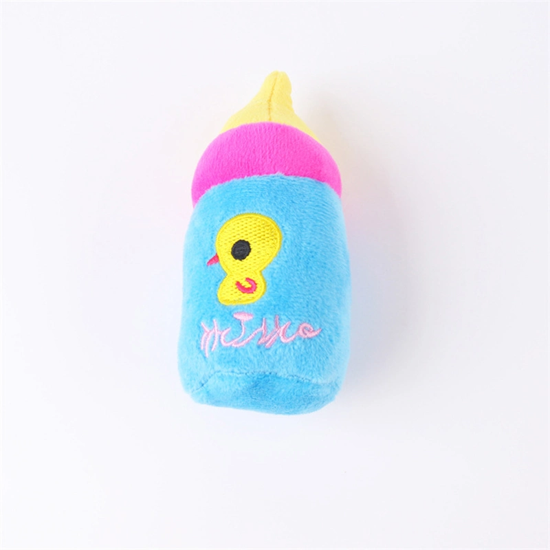 Milk Bottle Fruit Animal Ice Cream Plush Toys Squeaker Crinkle Wholesale Custom Toy Maker Animal Toys Stuffed Doll