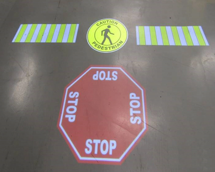 80W-400W Stop 360 Detection Automatically Warehouse Safety Virtual Sign Projector