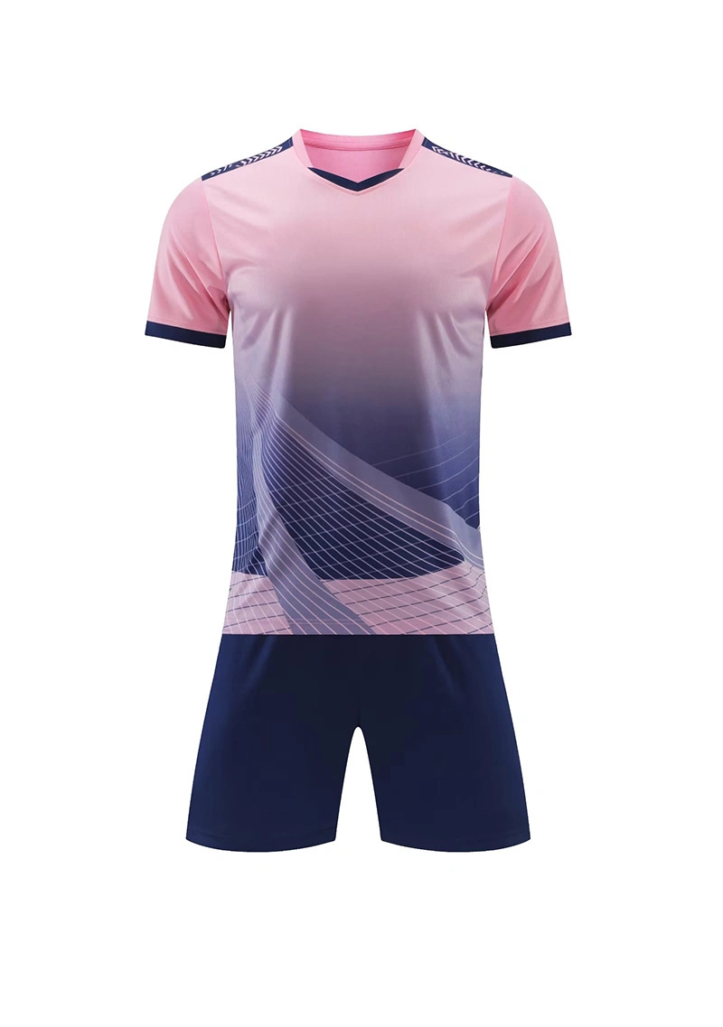 Factory Customized Digital Printed High quality/High cost performance  Two Piece Football Running Sportswear for Man