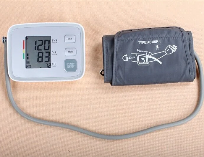 Automatic Digital Upper Arm Blood Pressure Monitor, Sphygmomanometer CE Approved