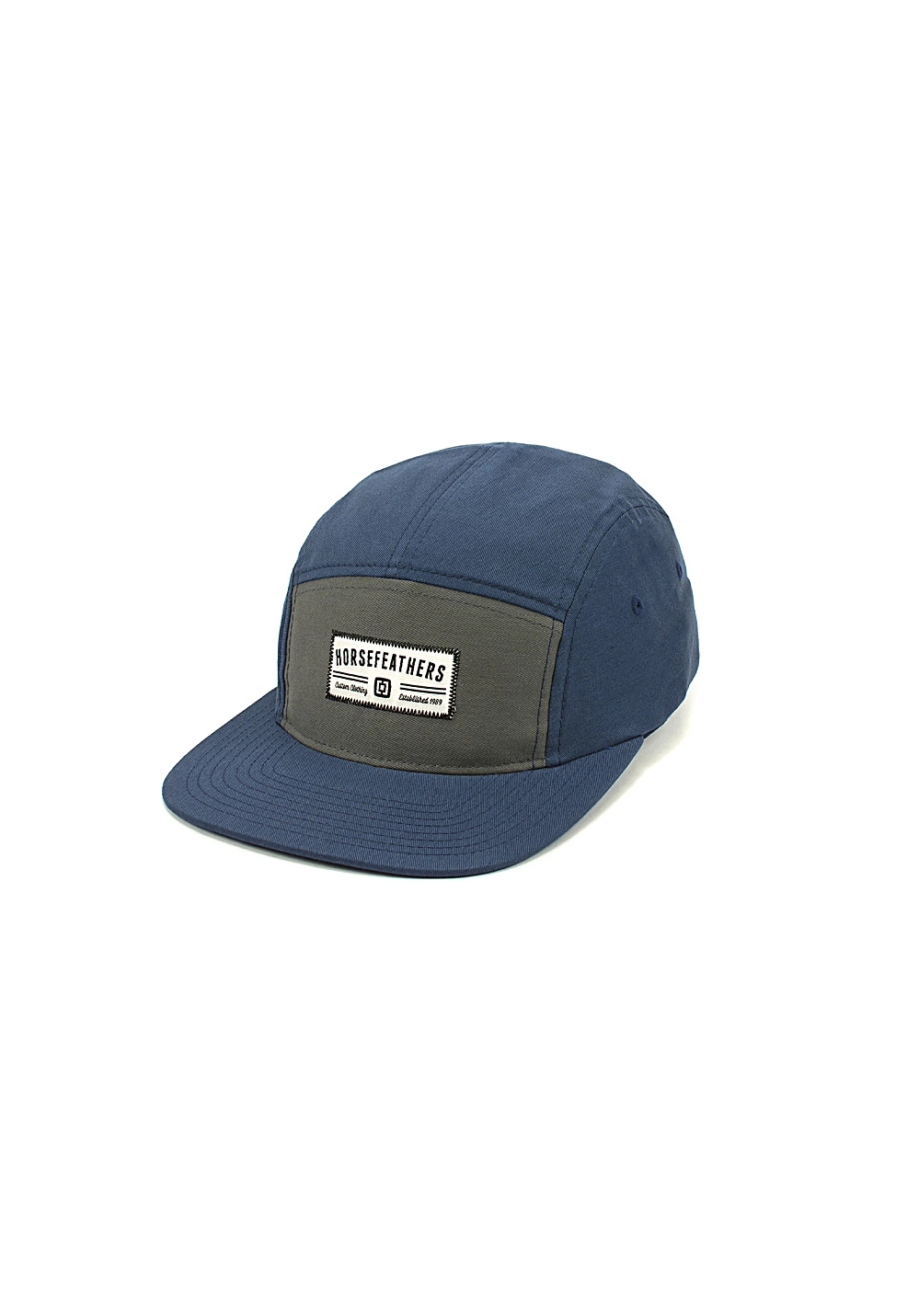 Americans Baseball Cap Camper Cap with Custom Woven Patch