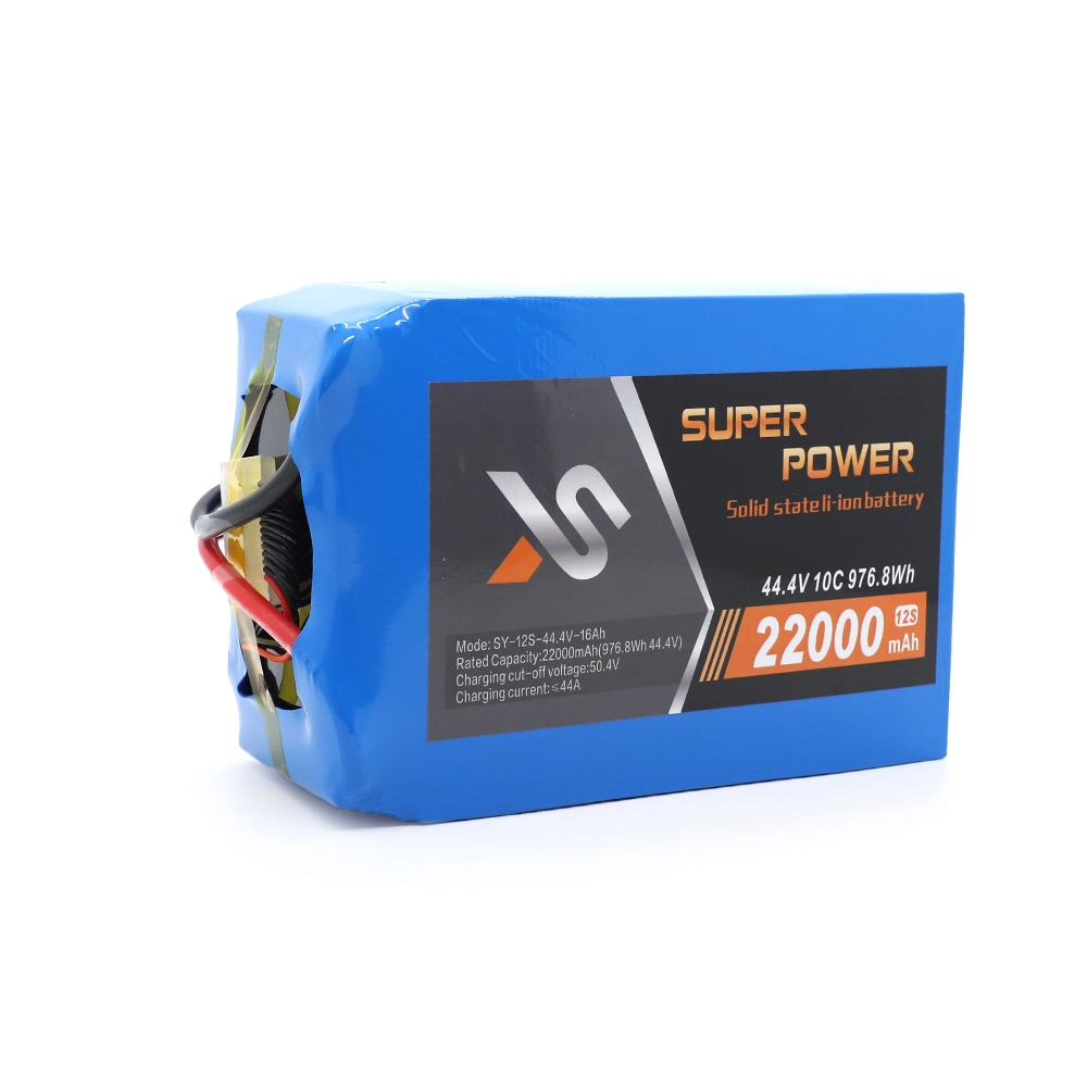 12s 22000mAh 10c 44.4V Aircraft Model Lipo Battery for Uav RC Plane Drone