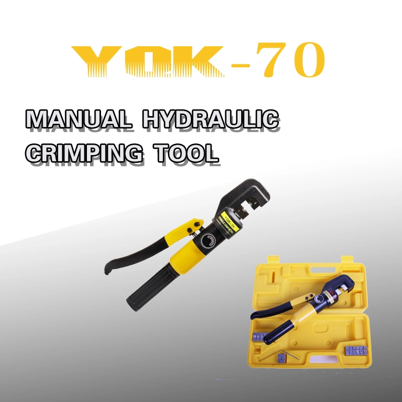 Yqk-240 Hydraulic Crimping Tool Copper-Al Terminal Cable Lug Manual Hydraulic Crimping Tool