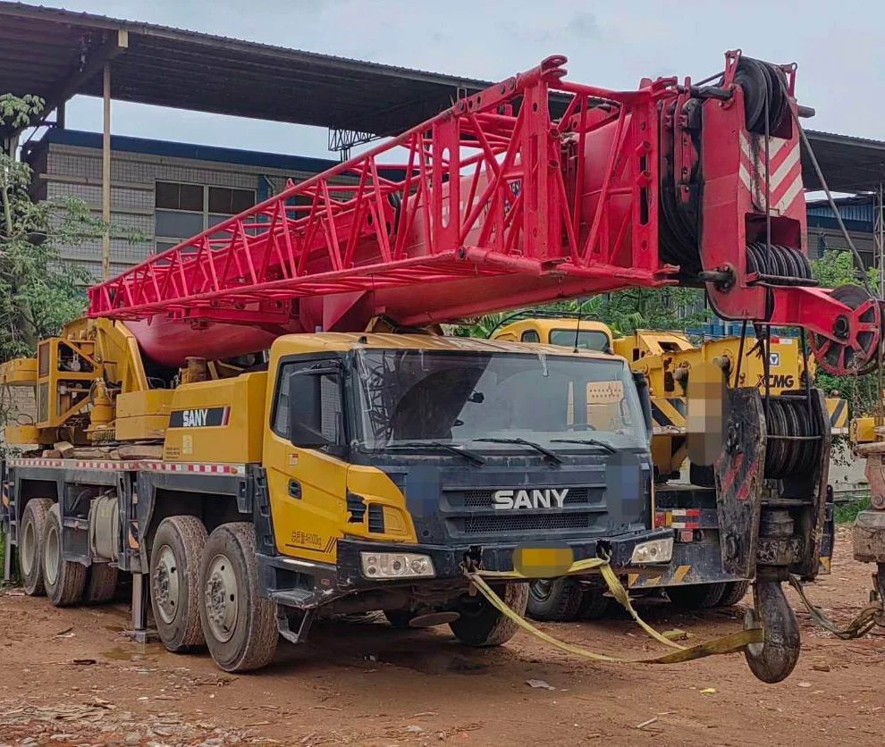 Sany Stc750 70 Tons Heavy Duty Used 2013 Year Truck Mounted Crane