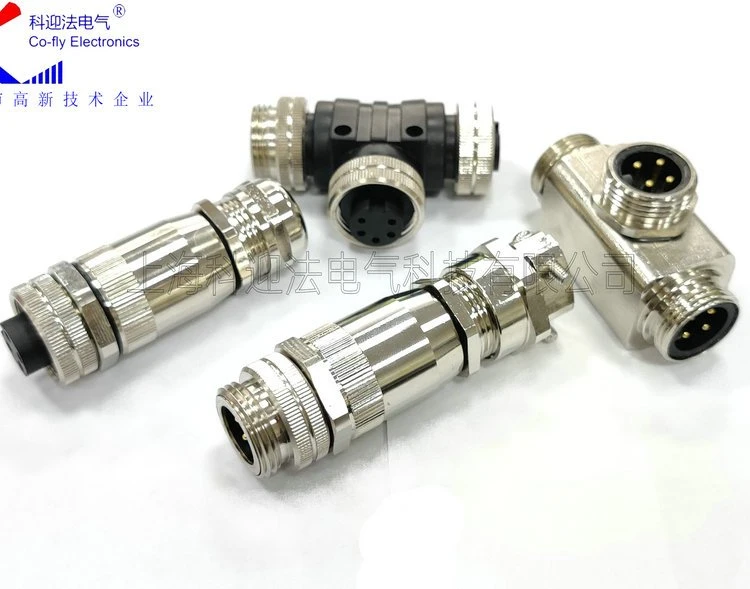 Female Field Assembly M23 6-Pin Waterproof IP67 Connector