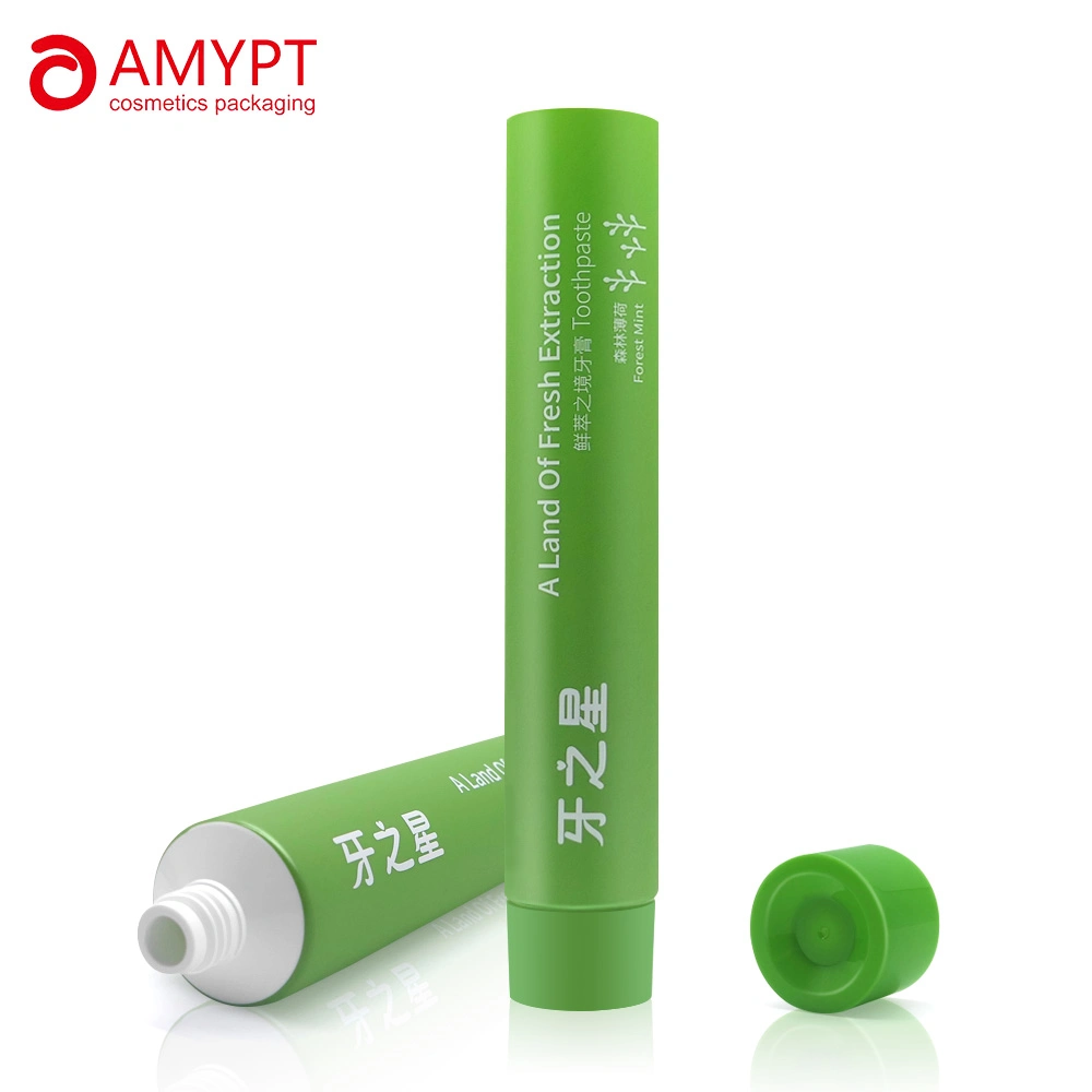 Customized Toothpaste Packaging PE Tube Empty Squeeze Tubes