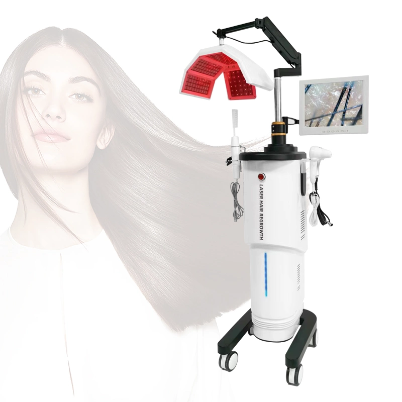 Tratamento perda de cabelo Restauração do cabelo cuidados do couro cabeludo a laser Pincel Aparelho de terapia para crescimento do pêlo