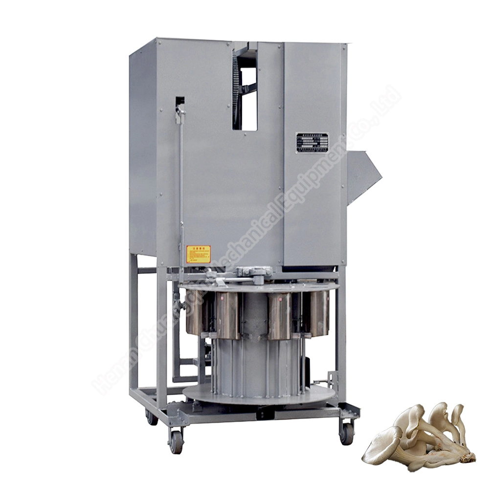 Pleurotus Eryngii Culture Medium Bag Filler Machine Mushroom Bag Hole Making Machine Oyster Mushroom Compost Bagging Machine