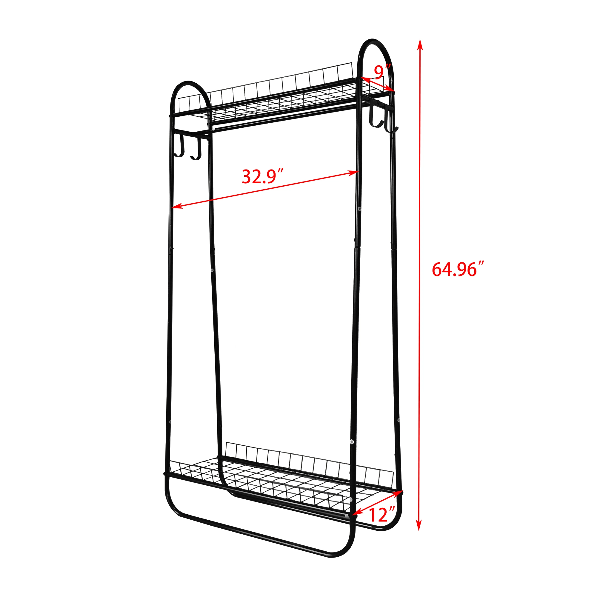 عرض الملابس متجر البيع بالتجزئة الملابس متجر Garment Rack Display Rack