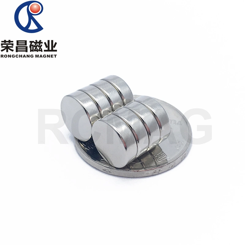 N35 N40 N42 High Grade Rare Earth Cylinder Permanent NdFeB Magnet