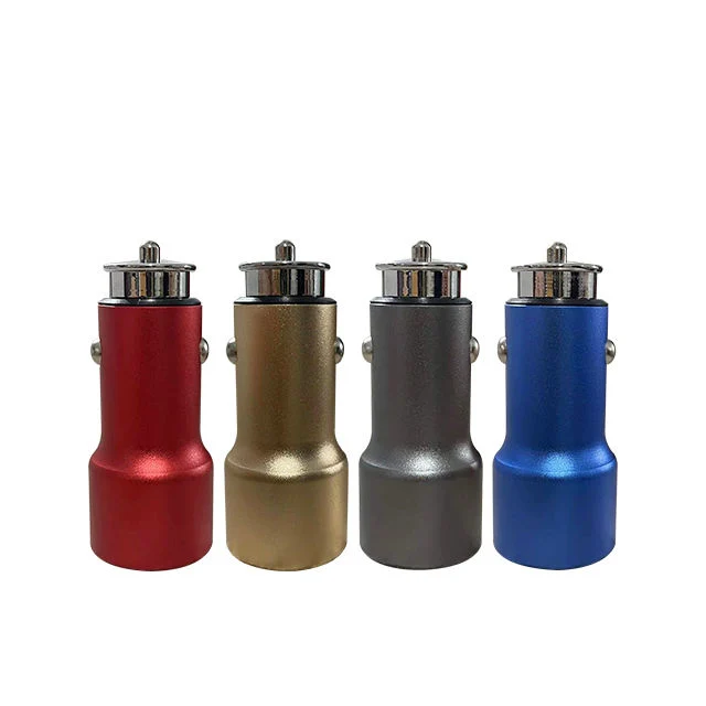 Aluminum Alloy Car Phone Charger Pd20W Fast Charging 6A Flash Charging USB Phone Charger