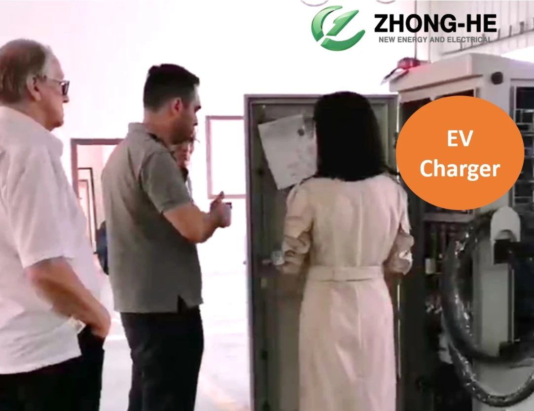 CE Certified 60kw/120kw CCS RFID Commercial Electric Vehicles Charger EV Charging Station