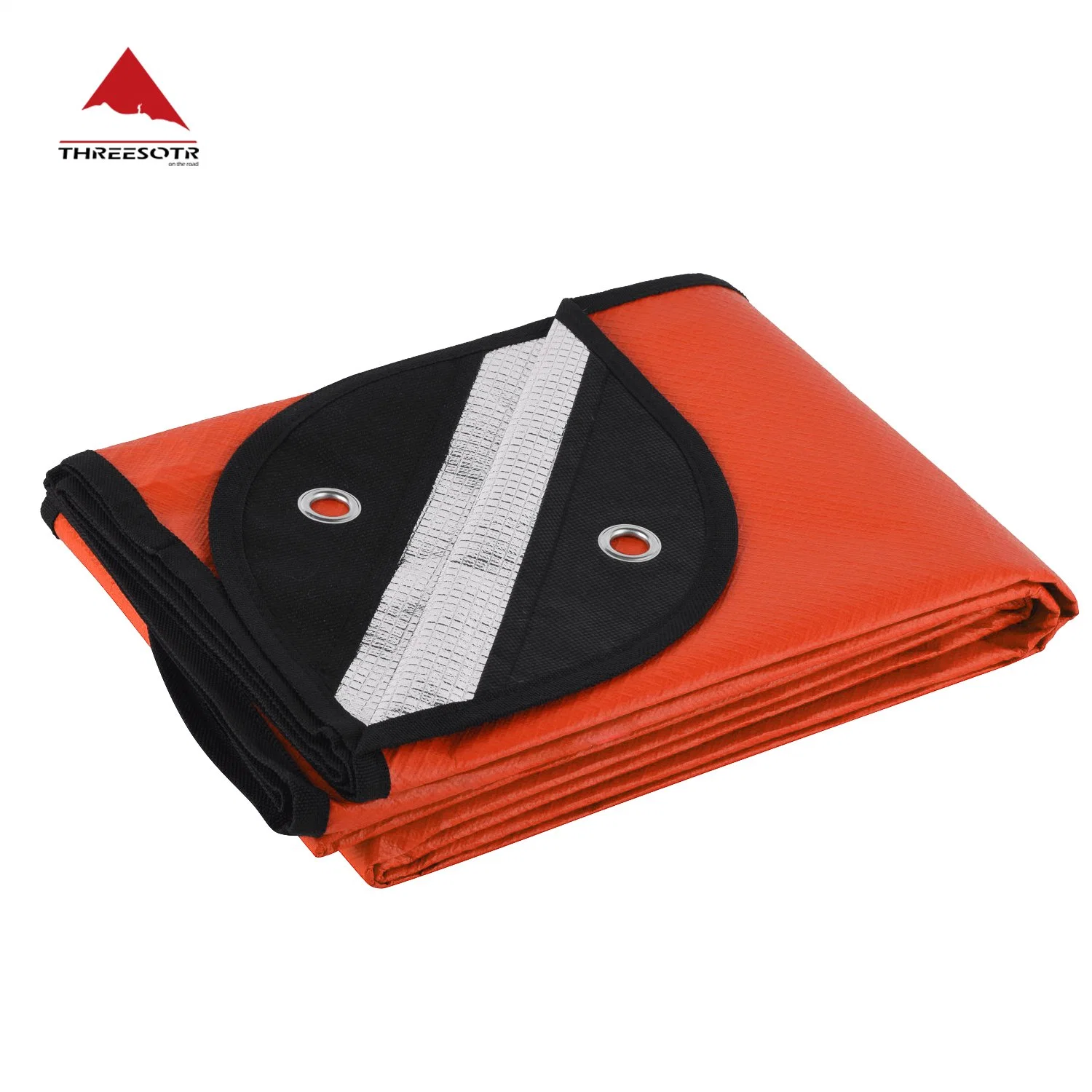 5 Layer Emergency Survival Space Blanket in Orange Color