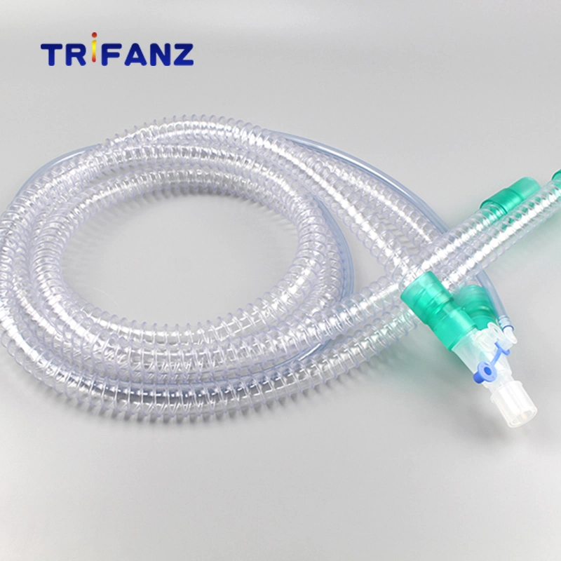 Hospital Surgical Equipment FDA ISO Disposable Smoothbore Ventilator Circuit Made in China