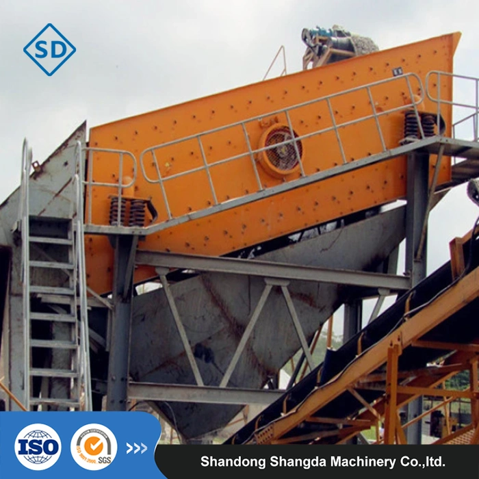 Strong Power Mining Vibrating Screen Vibrator Machine