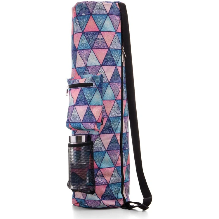 Oxford Yoga Mat Correa forma geométrica Bolsa de fitness Amazon mejor Venta con cordón de cordón