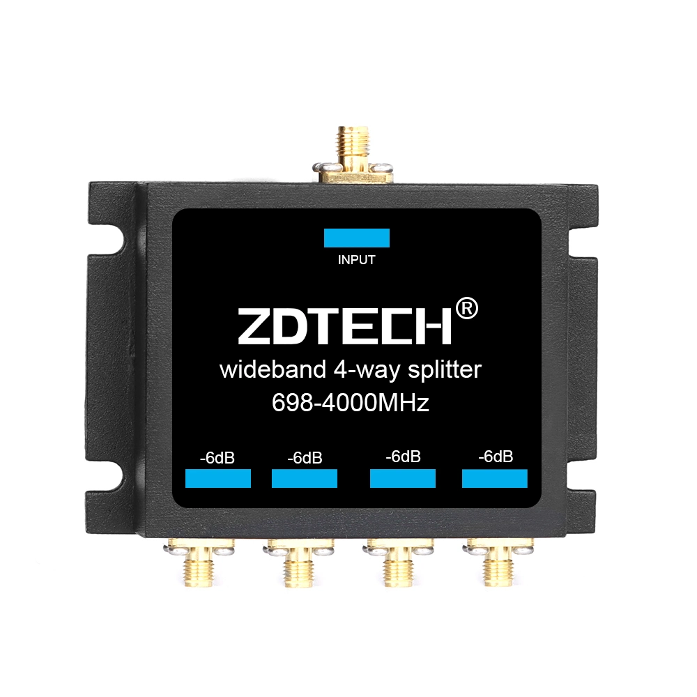 Zd 4 Way 4.8GHz to 5.2GHz Telecom Part Micro-Strip Power Divider/Splitter