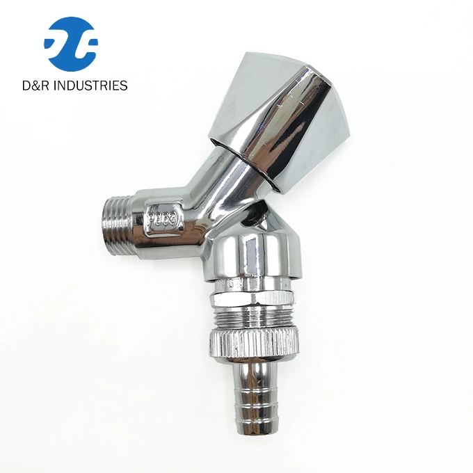 90 Degree Under Basin Water Valve Bibcock for Washing Machine