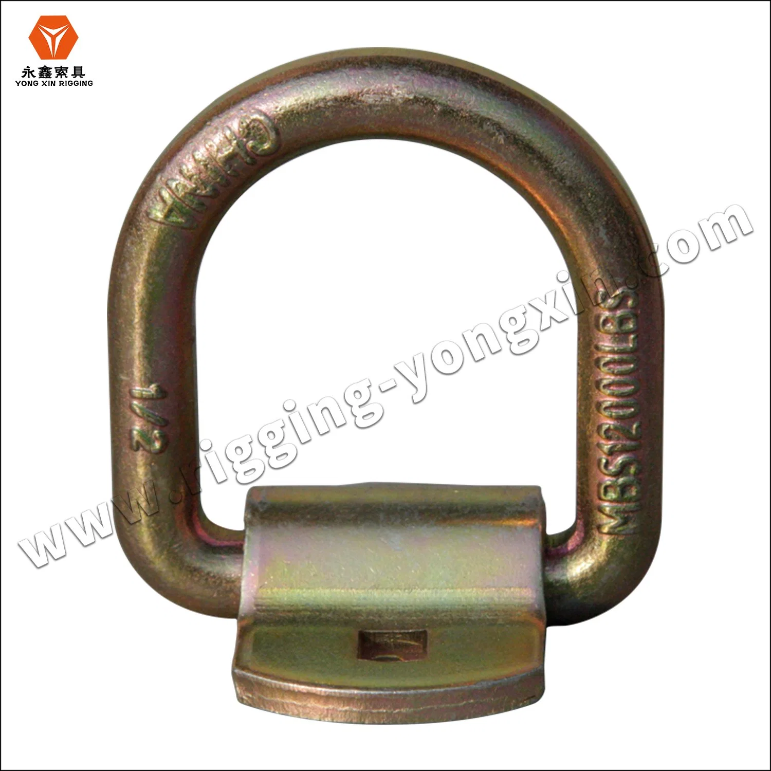 Forged Us Type Alloy Steel Container Lashing Lifting D Ring