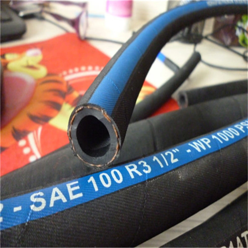 Fibre Oil Hose Rubber Hydraulic Oil Hose Industrial Hose R6