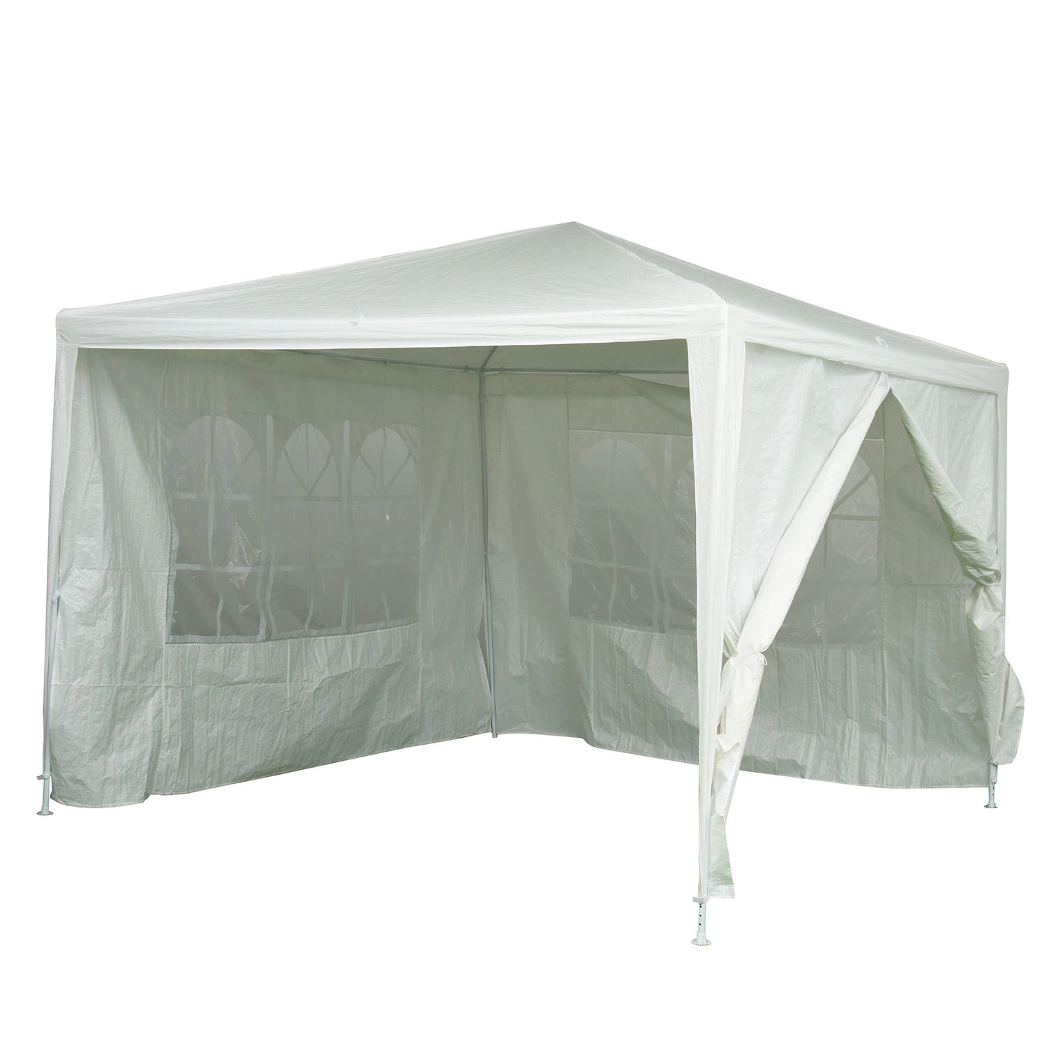 3X3 Black Pop up Outdoor Folding Gazebo Tent Market Party Marquee