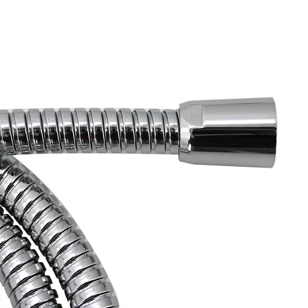 14X1500mm Explosion-Proof and Leak-Proof Stainless Steel Bathroom Shower Hose Kitchen Special Pipe