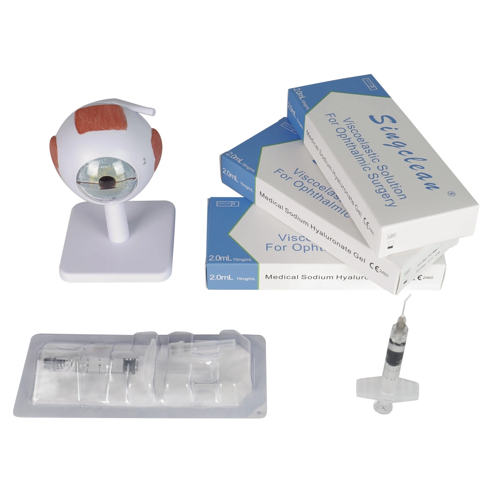 Cheap Price Singclean with Logo Printing China Ophthalmic Viscoelastic Solutions Solution Sc-15-1.0