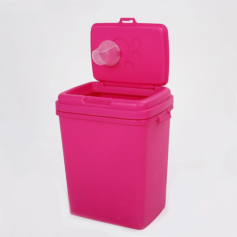 High quality/High cost performance  40liter Custom Logo Stackable Airtight Plastic Pet Food Storage Bins