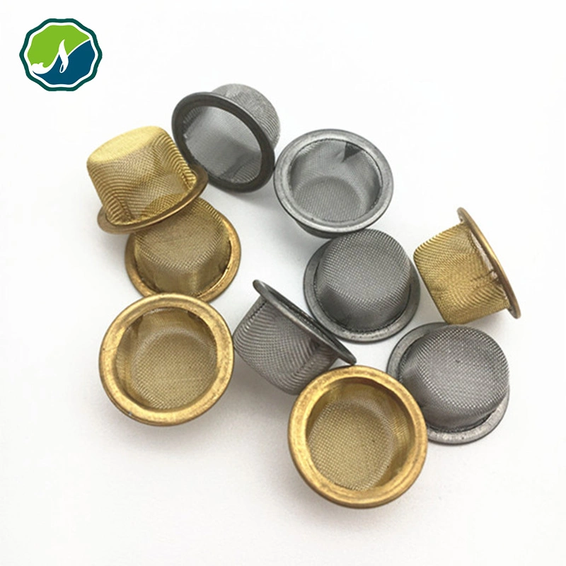 Stainless Steel Brass Mesh 16 12mm Tobacco Filter Crystal Smoking Pipe Screen