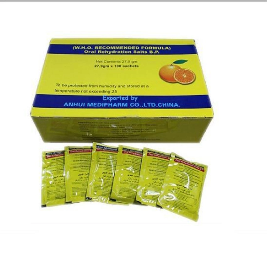 Sel de réhydratation orale, solution électrolytique 20,5 g.