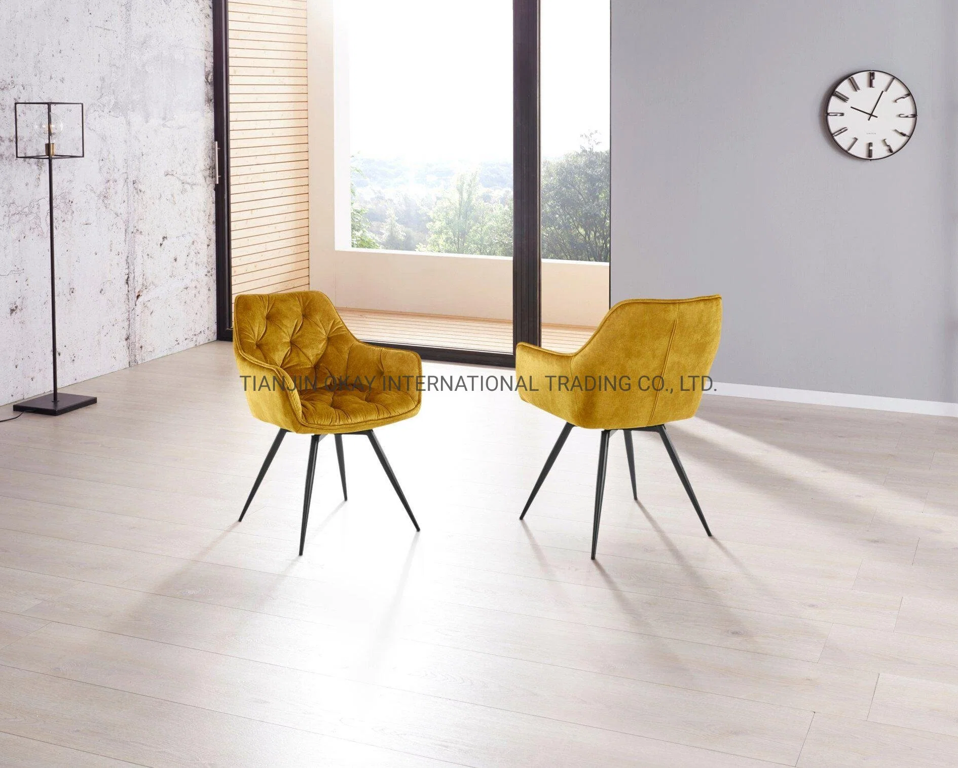 Dining Room Set Restaurant Chair Wholesale Modern Velvet Luxury Design Chairs Dining Chairs with Metal Leg
