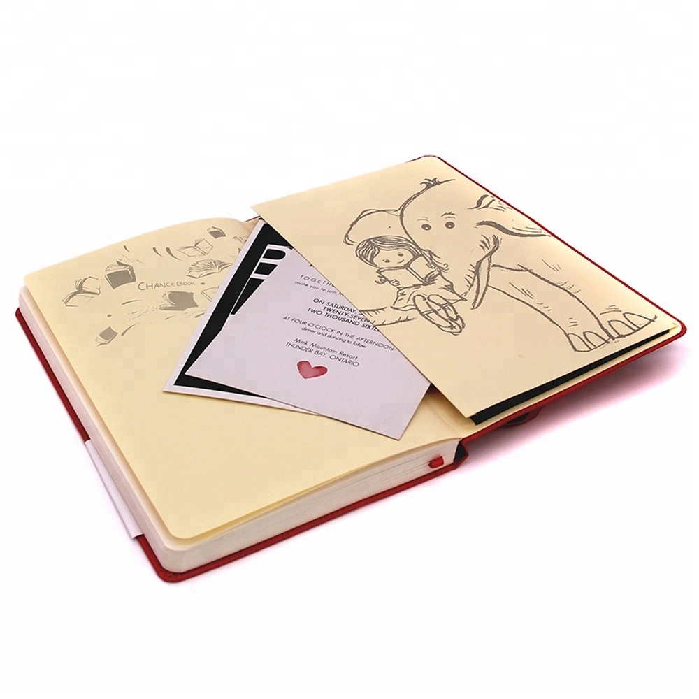 High quality/High cost performance Custom Logo Leather Hardcover A5 Notebook New 2018 Personal Journals Wholesale/Supplier Diary Paper notebook