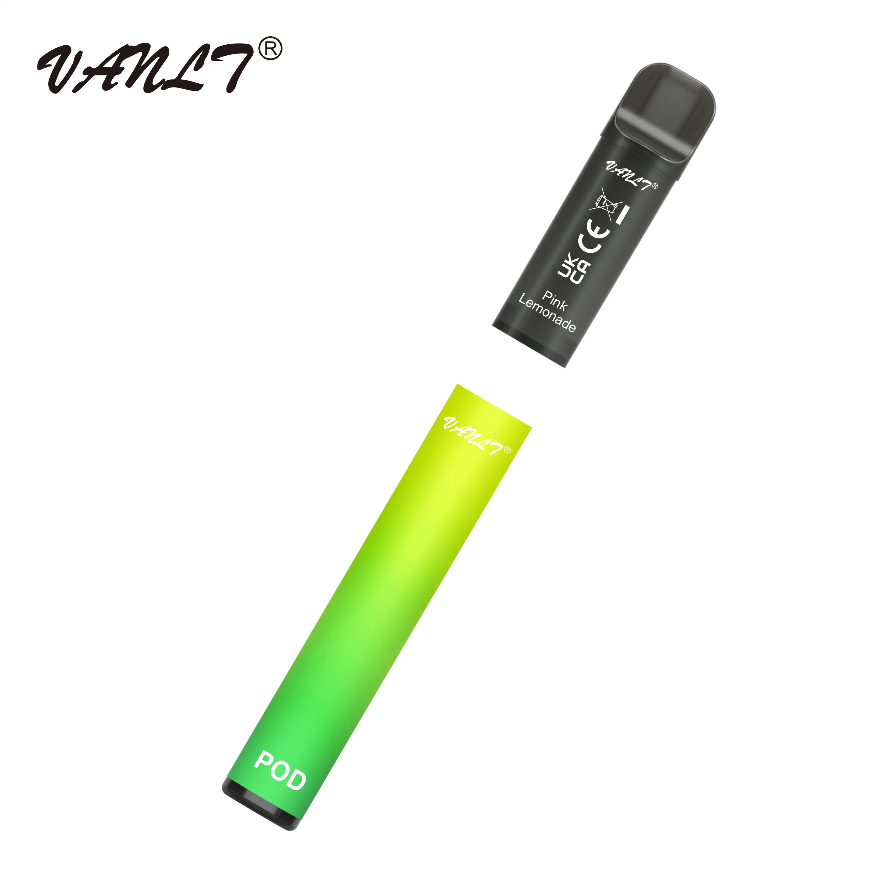 Vanlt Vape Pen Pods Device Kit prérempli Puff Double Puff Plus bouchon jetable