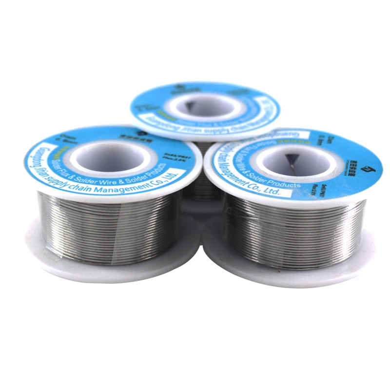 Rosin Core Tin Lead High Brightness No-Clean Solder Wire 0.8mm