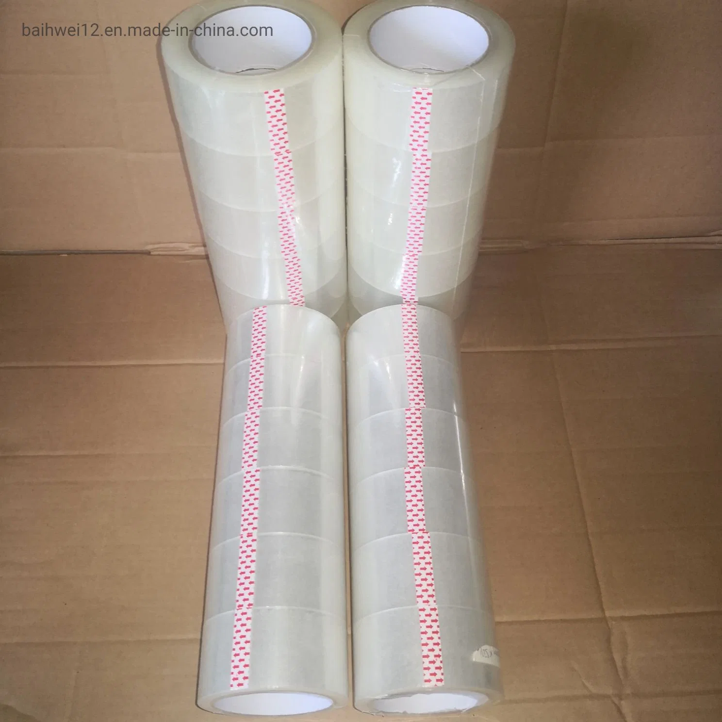 Acrylic Plastic Parcel OPP Packing Tape 132m BOPP Cellulose Tape