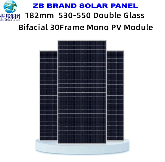 535-550W 182mm Mono Perc Solar Module Zb Brand with Best Price in China