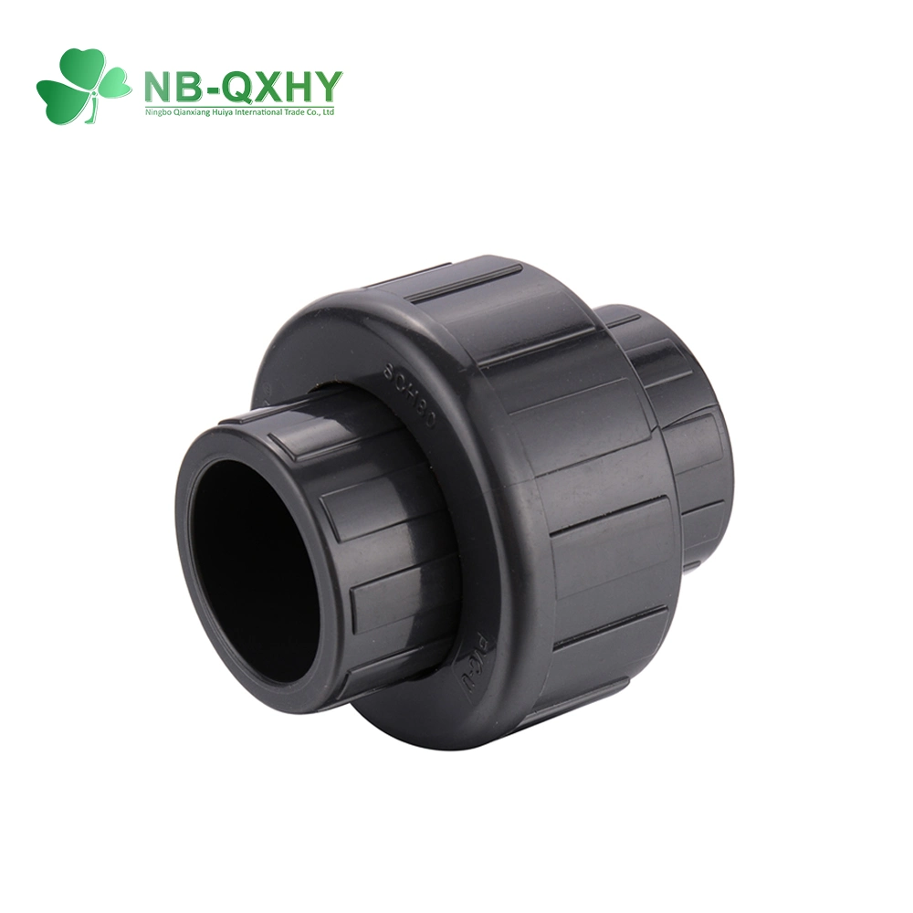 Plastic Sch80 Union DIN 1/2" - 4" Inch PVC Union