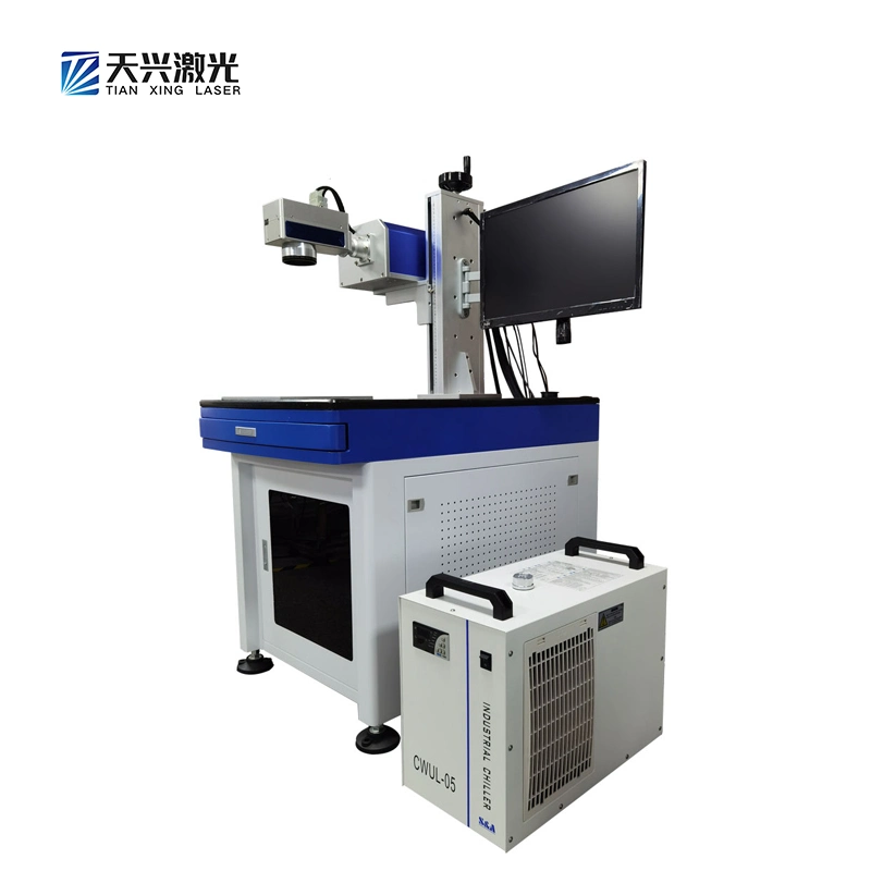 3D Galvanometer Dynamic Focus UV Marking Machine Height and Height Automatic Focus Marking 5W UV Marking Machine