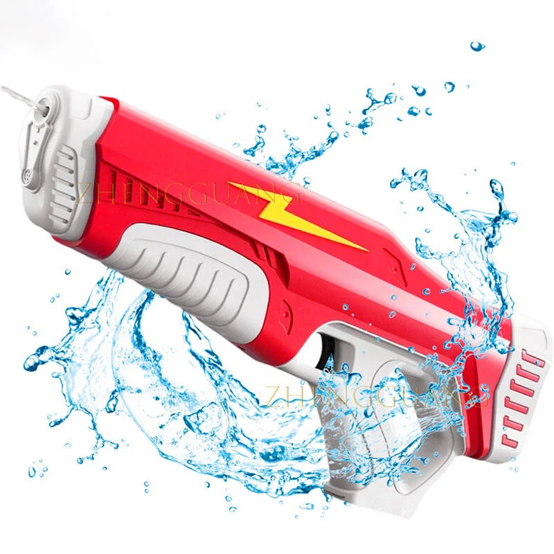 Automatic Water Gun Summer Gift Plastic Automatic Pumping Water Gun Games Electric Water Gun Toy for Adult Children