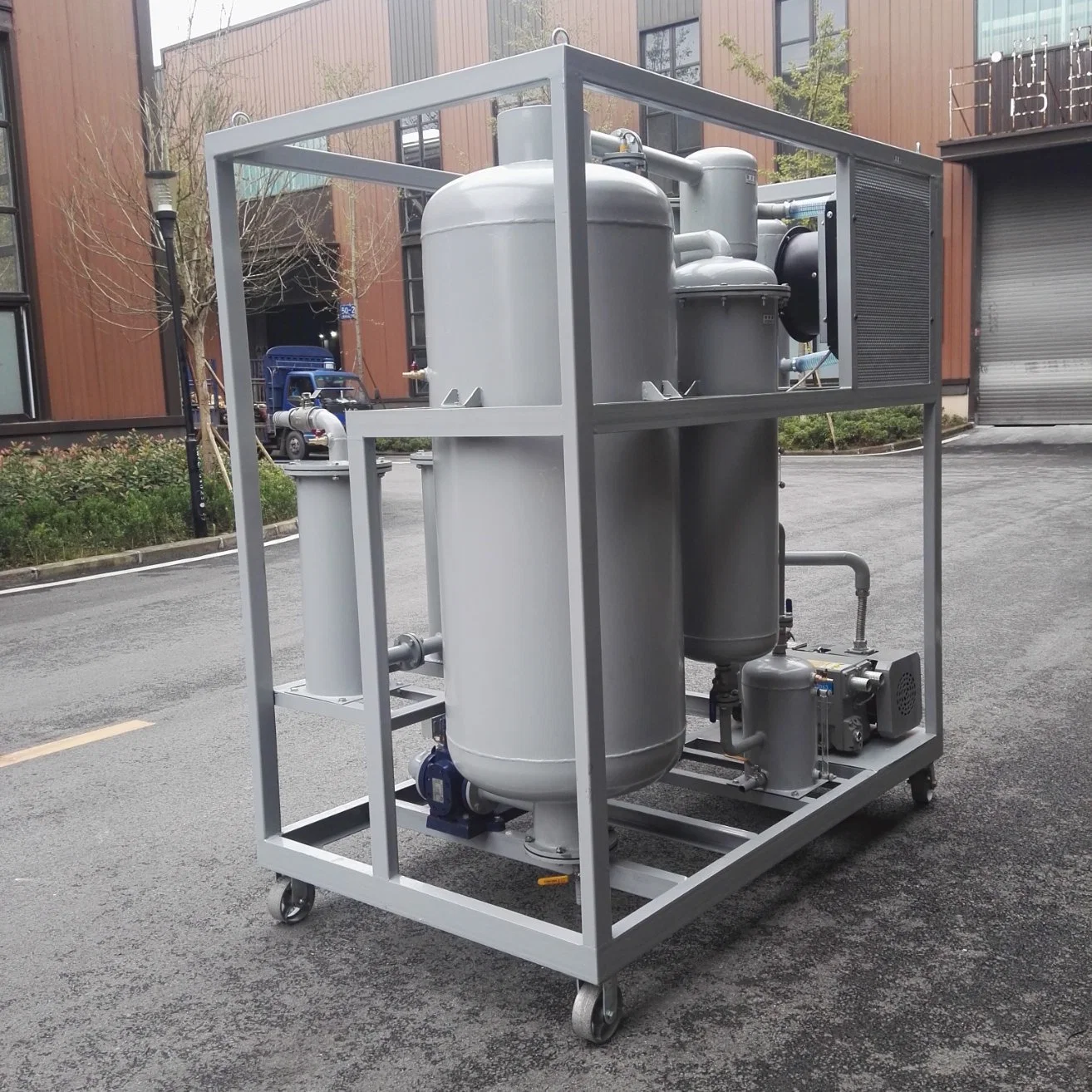 Hydraulic Lube Oil Cleaning Equipment Turbine Oil Lubricating Oil Purification Machine