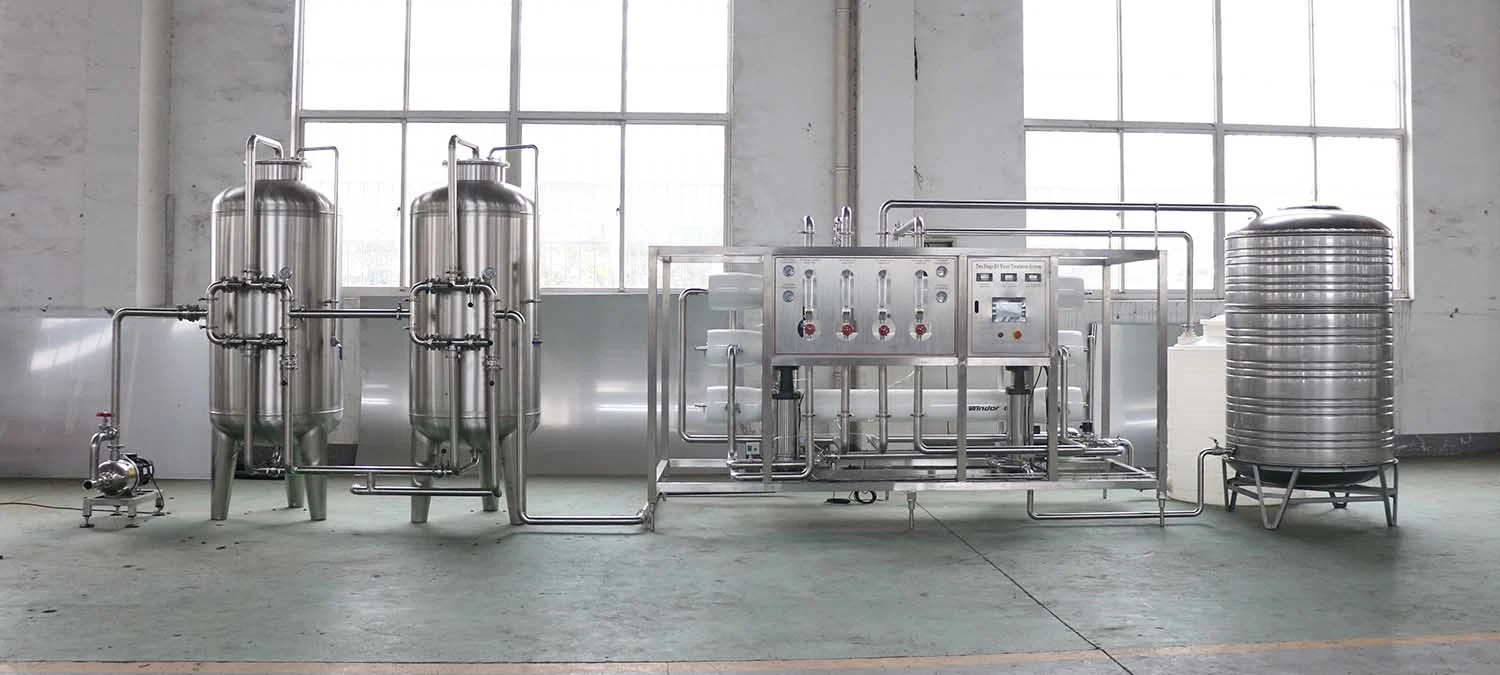 Pure Water Treatment System 2500L/H Two Stages RO