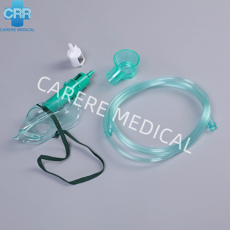 Аппарат ИВЛ для ОРИТ, китайский поставщик, с одноразовым регулируемым перепускным устройством CE ISO Маска для анестезии маска для кислорода маска для медицинского оборудования маска для лица для медицинского Машина