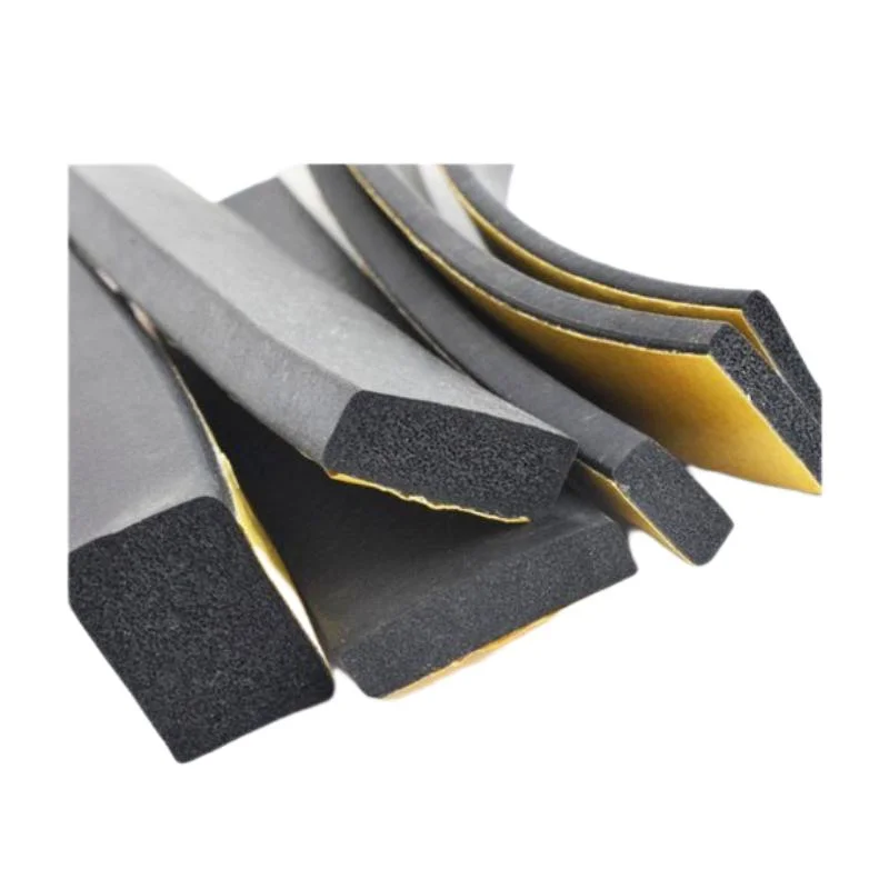 Closed Cell EPDM Foam Square Rectagular Rubber Door Sponge Packing