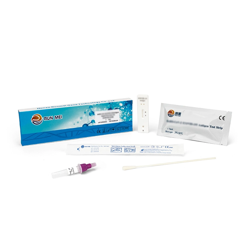 2022 Hotsale CE Virus Home Test Kit Prueba Antigen Rapid Test Kits Saliva/Swab Price, Quick AG Test Kit Antigen Kit, One Step Easy Rapid Antigen Test