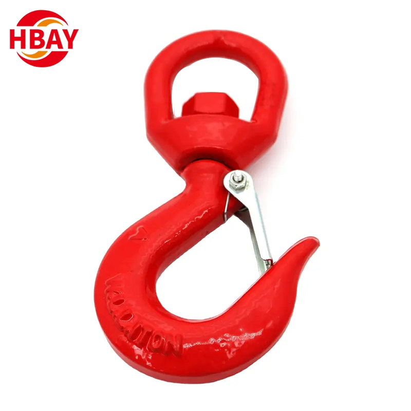 Heavy Duty Factory Price US tipo 322A/C Lifting Swivel Eye Gancho com trinco