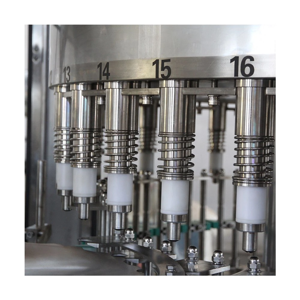 مشروب "Pure Water Bottling Line" تلقائي 3 في 1 خط الإنتاج ماكينة تعبئة المياه المعدنية